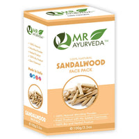 Thumbnail for MR Ayurveda Sandalwood Face Pack Powder - Distacart