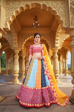 Thumbnail for InfinitySaree Multi Color Lehengas Choli for Women Modern Stylish Lengha Choli with Dupatta - Distacart