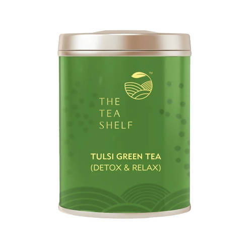 The Tea Shelf Tulsi Green Tea - Distacart