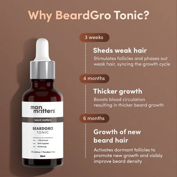 Man Matters BeardGro Beard Growth Tonic