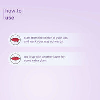 Thumbnail for Plum Glassy Glaze Lip Lacquer 3-in-1 Lipstick + Lip Balm + Gloss 06 Vintage Rose - Distacart