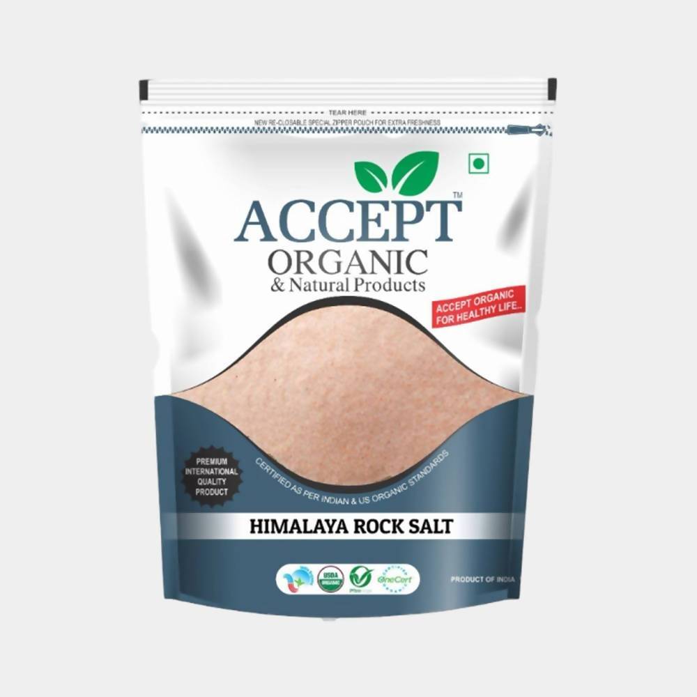 Accept Organic Himalaya Rock Salt Pink Powder