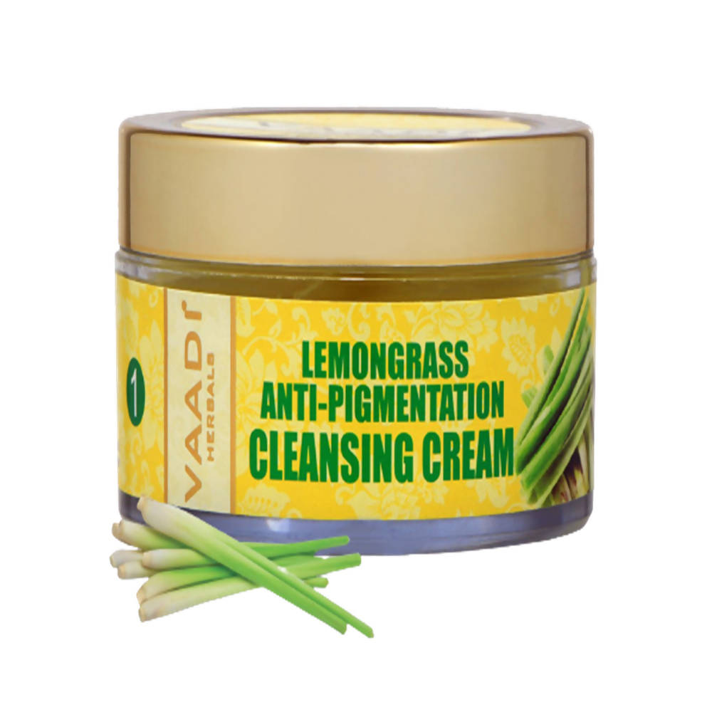 Vaadi Herbals Lemongrass Anti Pigmentation Cleansing Cream - Distacart