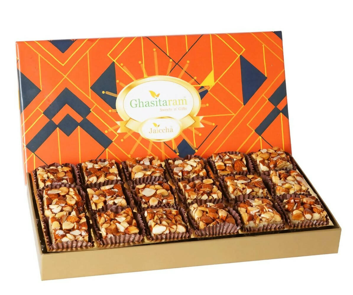 Ghasitaram Sugarfree Almond Delight in Premium Box - Distacart