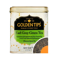Thumbnail for Golden Tips Earl Grey Green Tea - Tin Can - Distacart