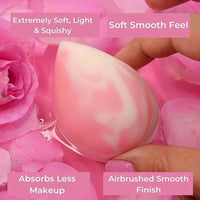 Thumbnail for Praush (Formerly Plume) Celestial Super Soft Makeup Sponge - Pink - Distacart