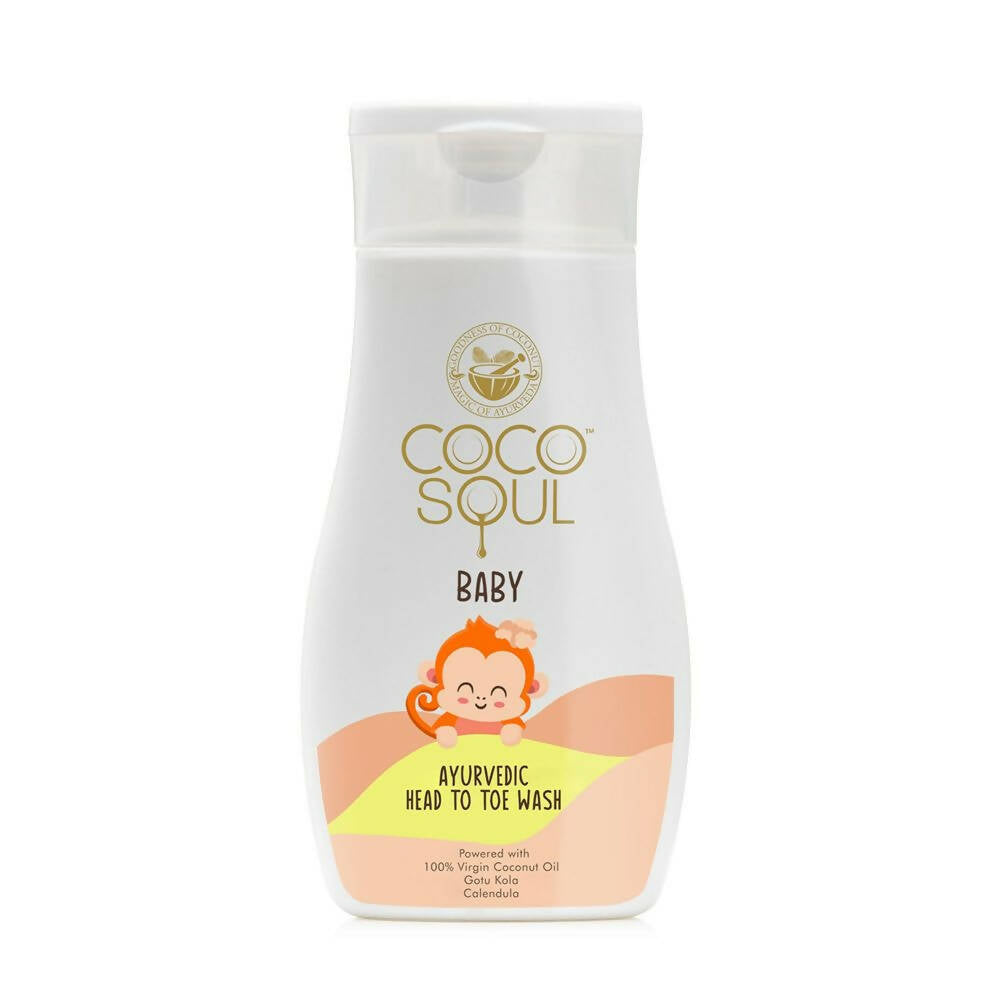 Coco Soul Baby Ayurvedic Head to Toe Wash - Distacart