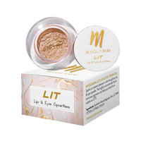 Thumbnail for MyGlamm LIT Lip & Eye Sparkle (Your Grace) - Distacart