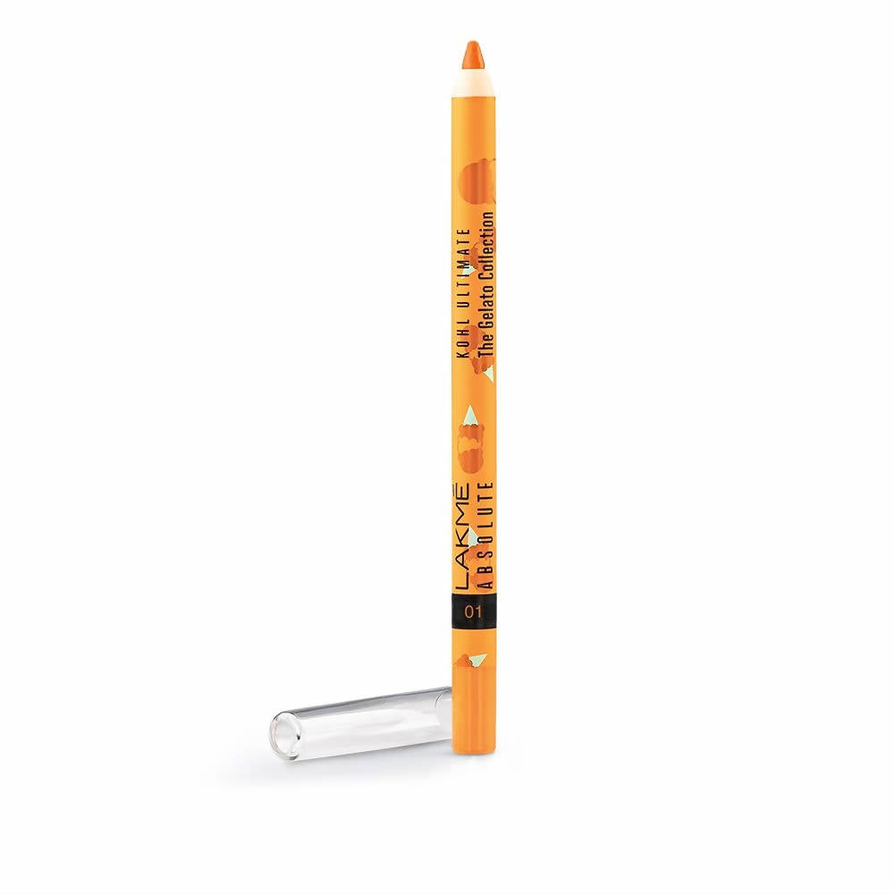 Lakme Absolute Kohl Ultimate The Gelato Collection 01 - Mandarino - Distacart