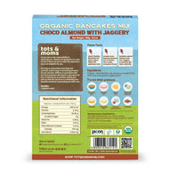 Thumbnail for Tots and Moms Organic Choco Almond with Jaggery Pancake Mix - Distacart