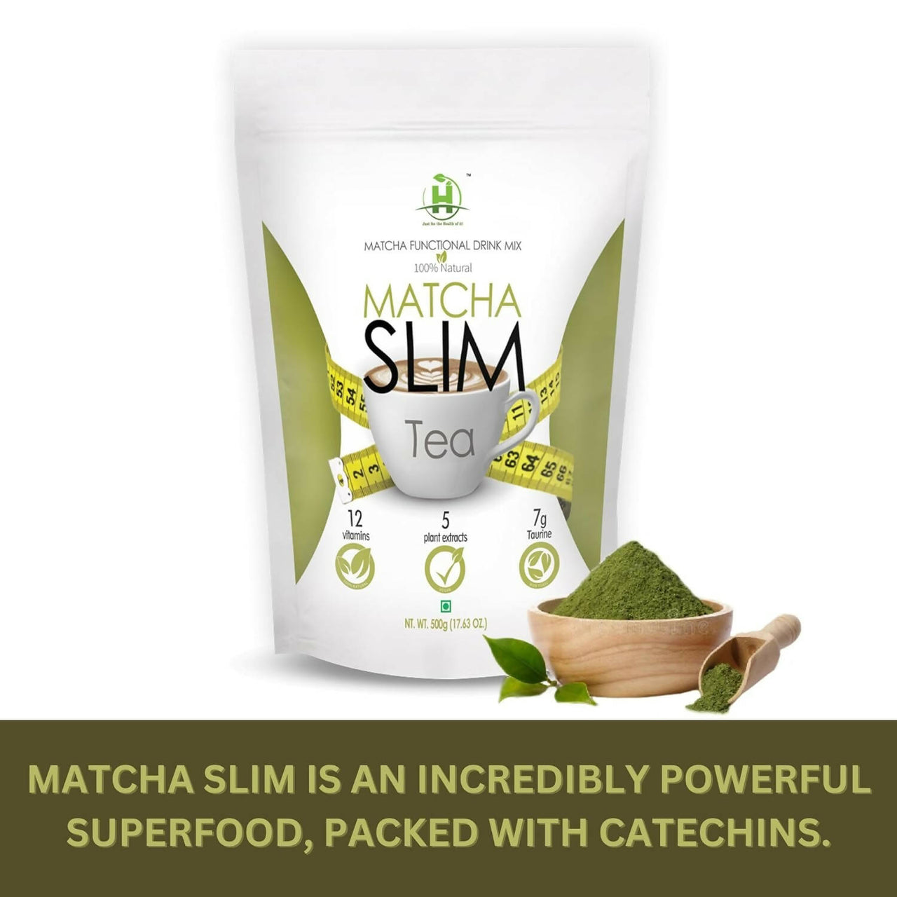 Healthy Nutrition Matcha Slim Green Tea - Distacart
