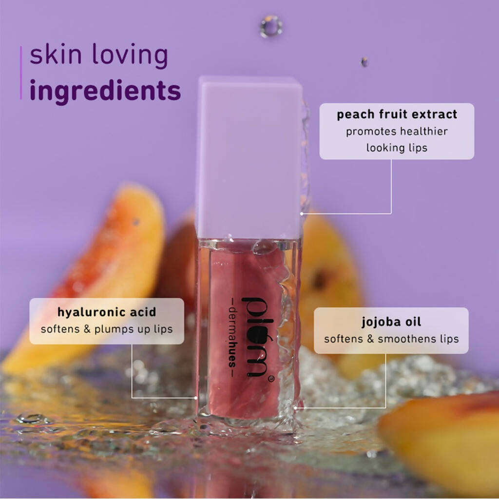 Plum Keep It Glossy Serum Lip Gloss 06 Crimson glow - Distacart