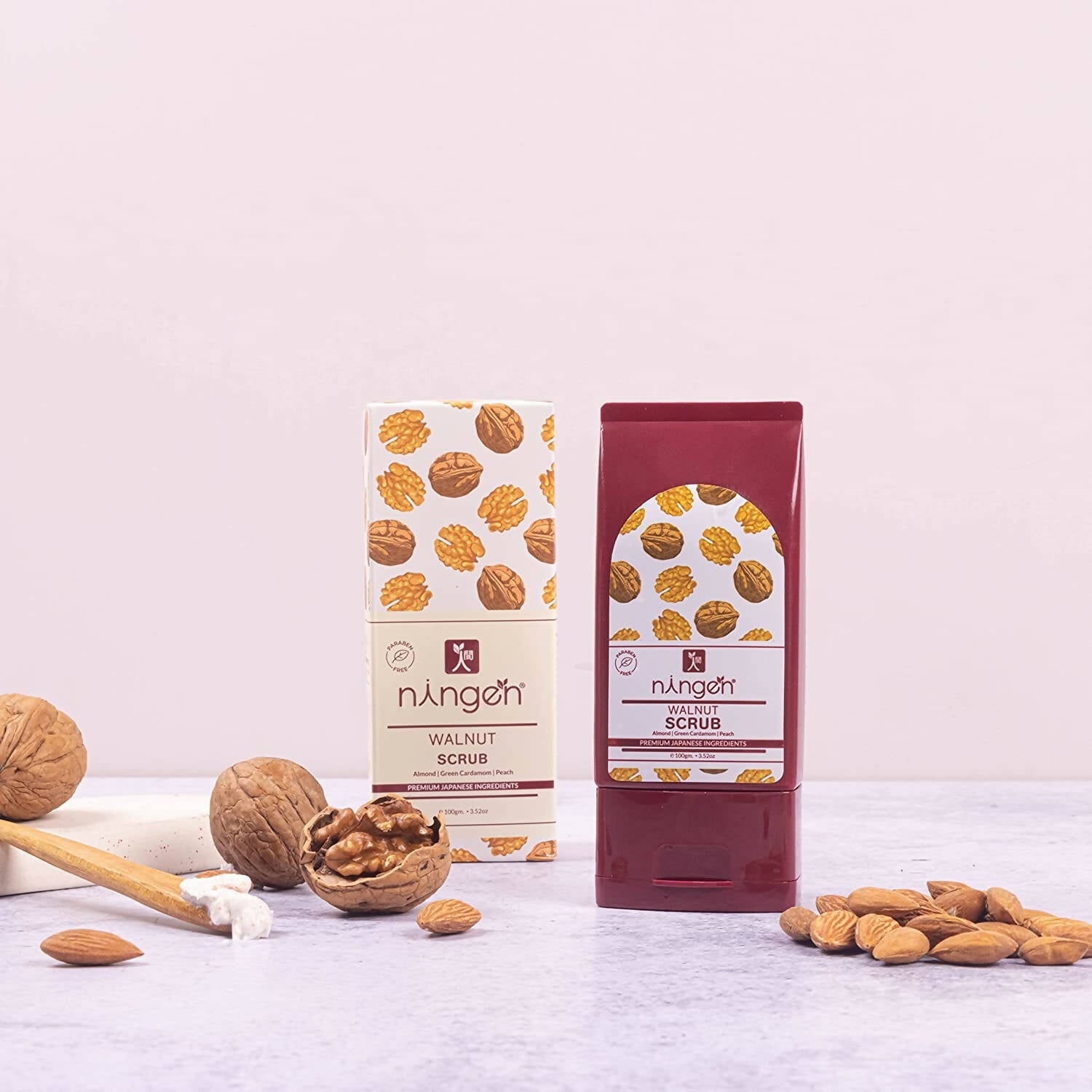 Ningen Walnut Face Scrub - Distacart