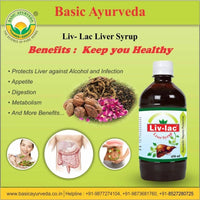 Thumbnail for Basic Ayurveda Liv- Lac Liver Syrup Benefits