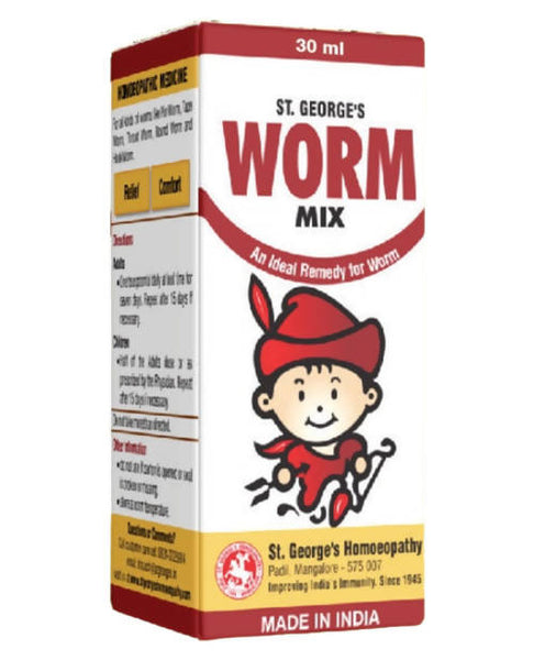 St. George's Homeopathy Worm Mix Syrup