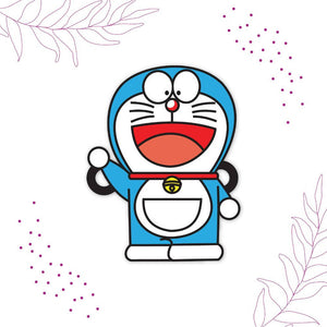 Bhai Please Doraemon Wooden Rakhi - Distacart
