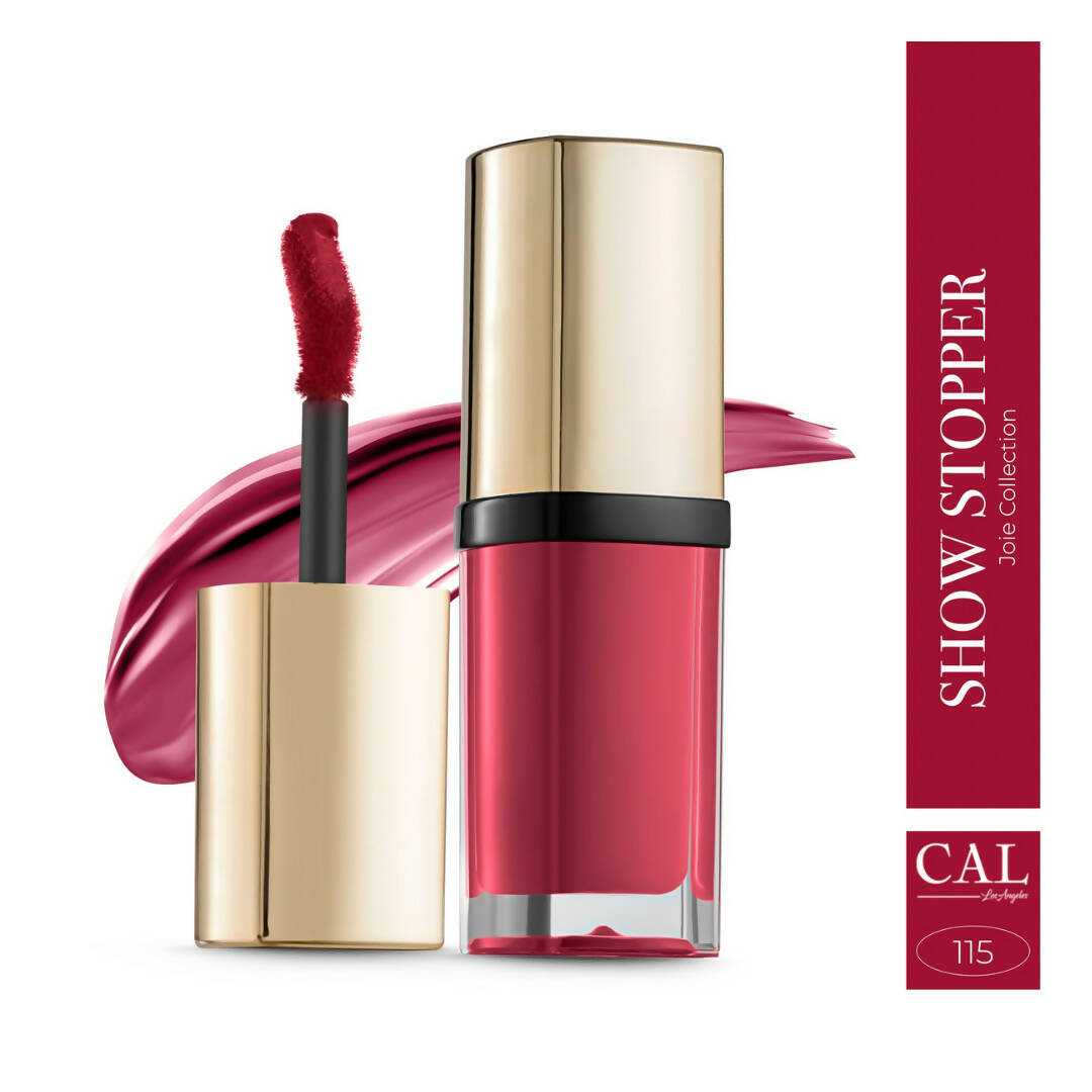 CAL Los Angeles Joie Collection Liquid Matte Bold Red Lipstick - Showstopper 115 - Distacart