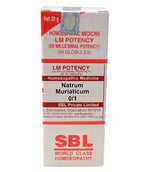 Thumbnail for SBL Homeopathy Natrum Muriaticum LM Potency