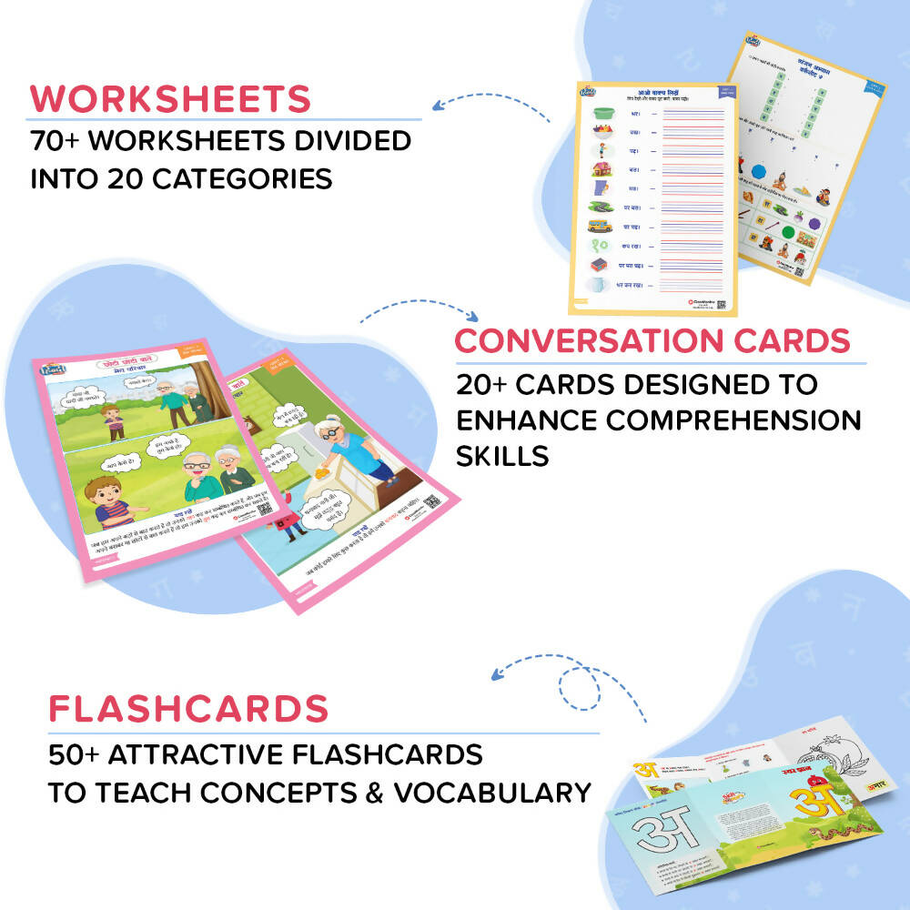 ClassMonitor Skill Booster Hindi Language Learning Kit - Distacart