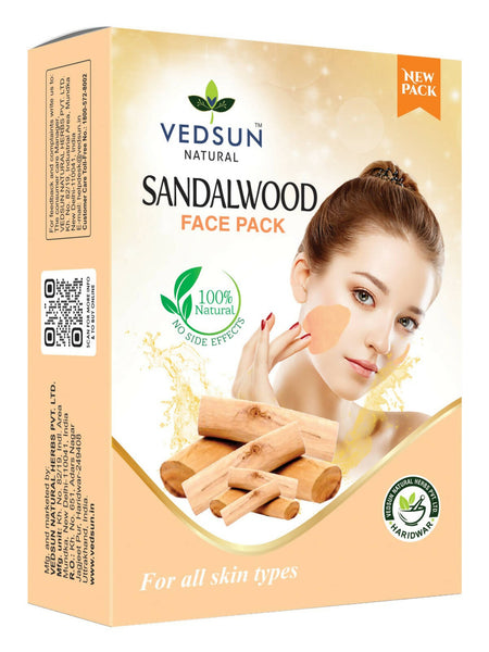 Vedsun Naturals Chandan Face Pack - Distacart
