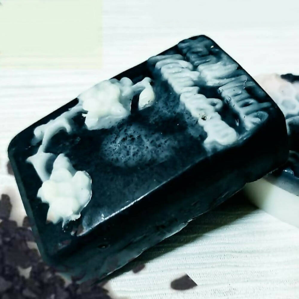 Lakshmi Krishna Naturals Donkey Milk Charcoal Soap - Distacart