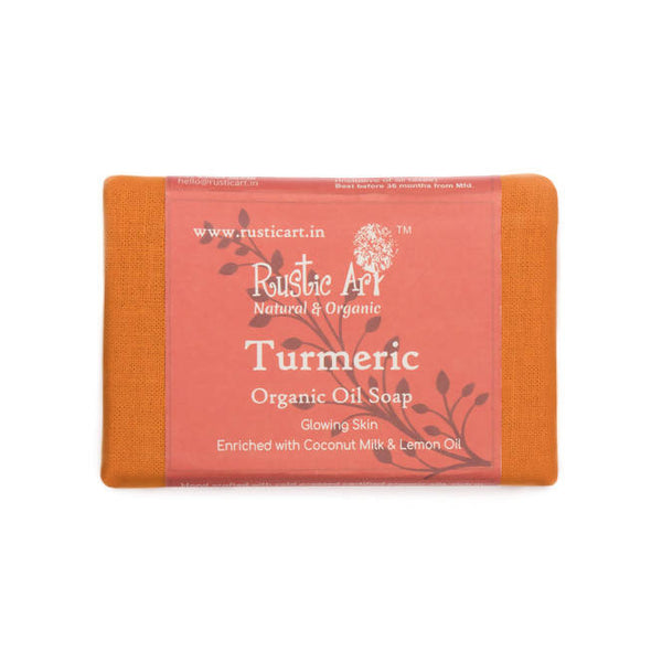 Rustic Art Turmeric Organic Oil Soap
