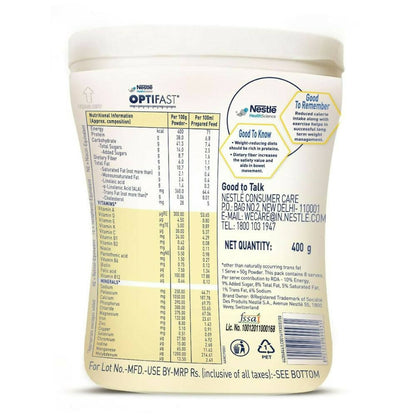 Nestle Optifast Weight Management Shake - Distacart