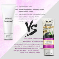 Thumbnail for Wow Skin Science Activated Charcoal Face Wash