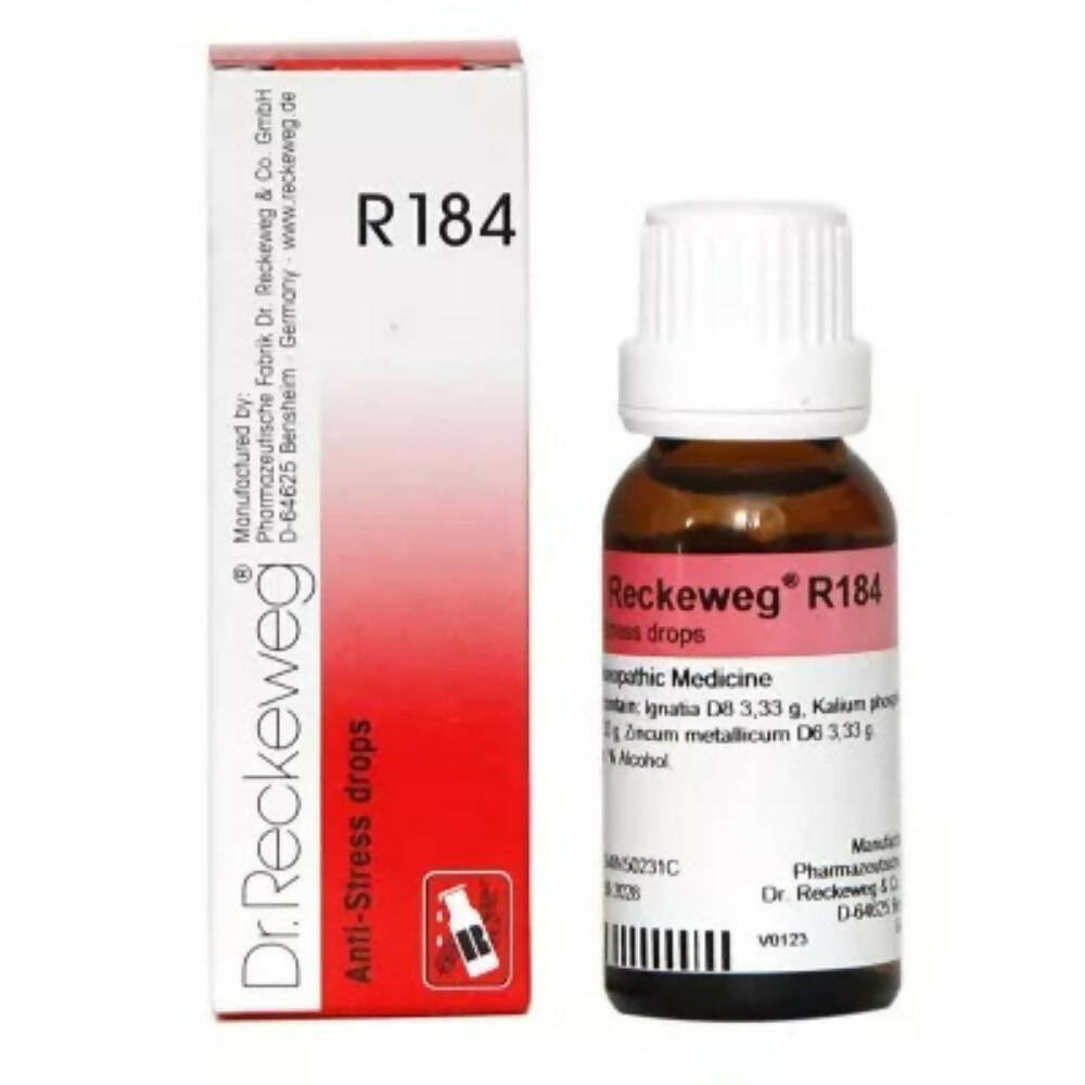 Dr. Reckeweg R184 -Anti Stress Drops - Distacart