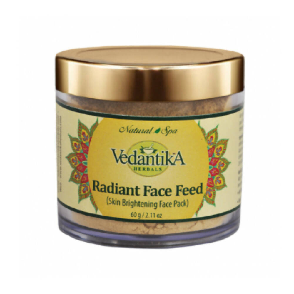 Vedantika Herbals Radiant Face Feed (Skin Brightening Face Pack) - Distacart