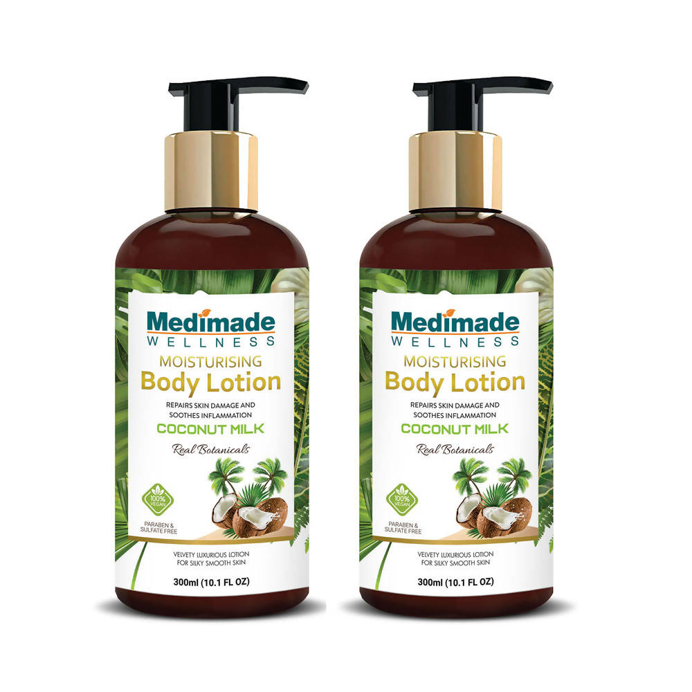 Medimade Wellness Moisturising Body Lotion With Coconut Milk - Distacart