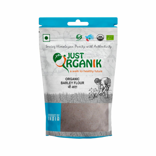 Just Organik Barley Flour (Jau Aata) - Distacart