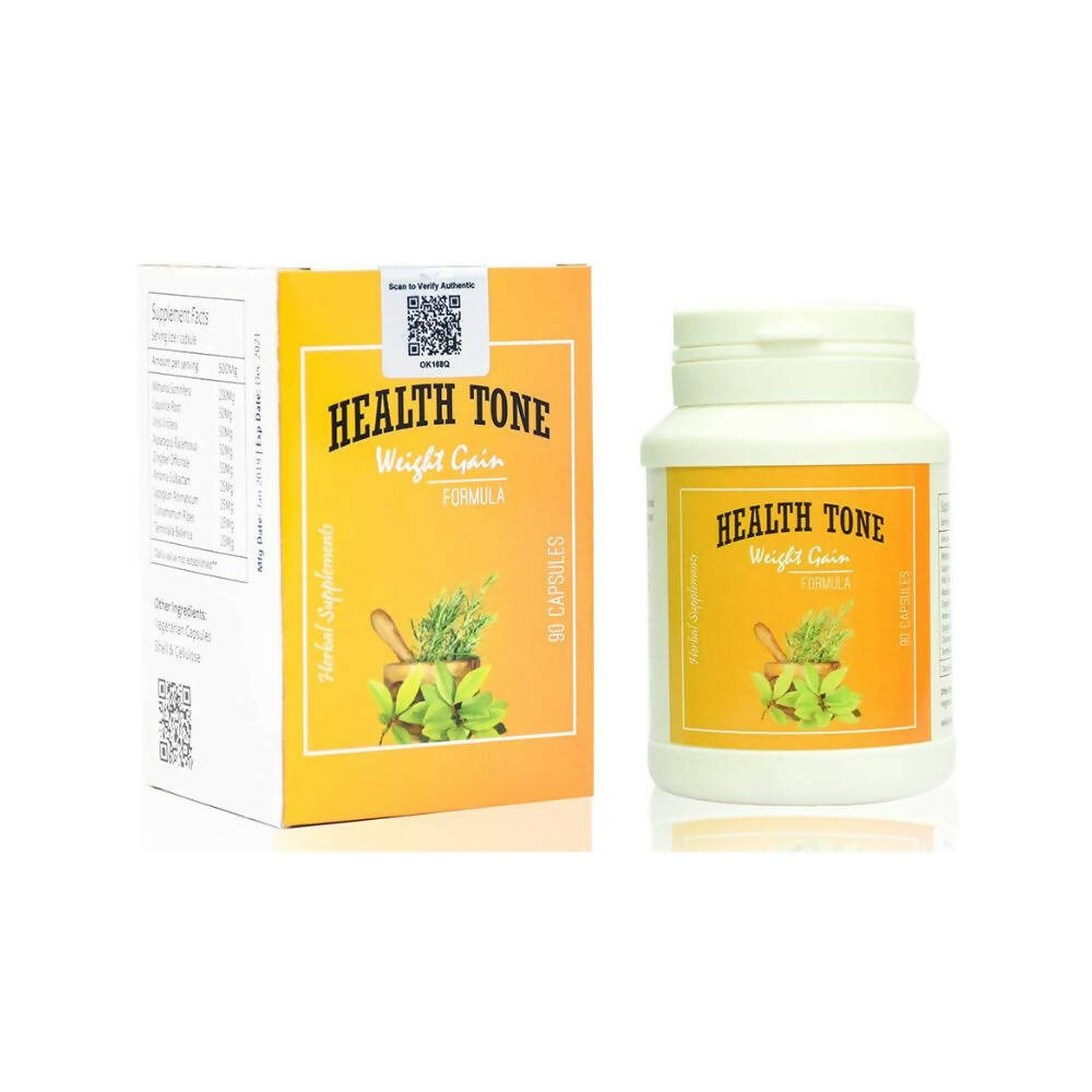 Health Tone Natural Weight Gain Capsules - Distacart