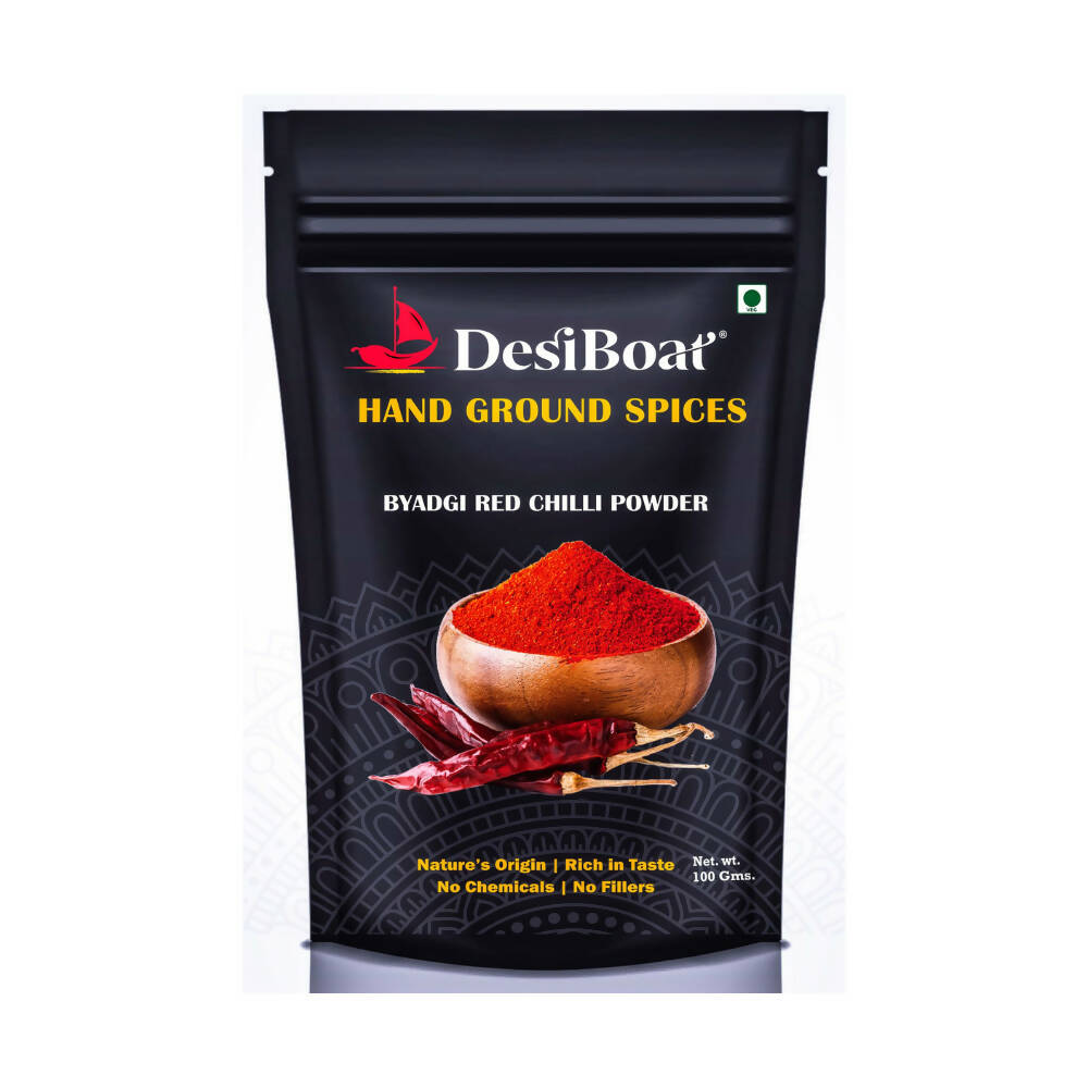 DesiBoat Bydagi Red Chilli Powder - Distacart