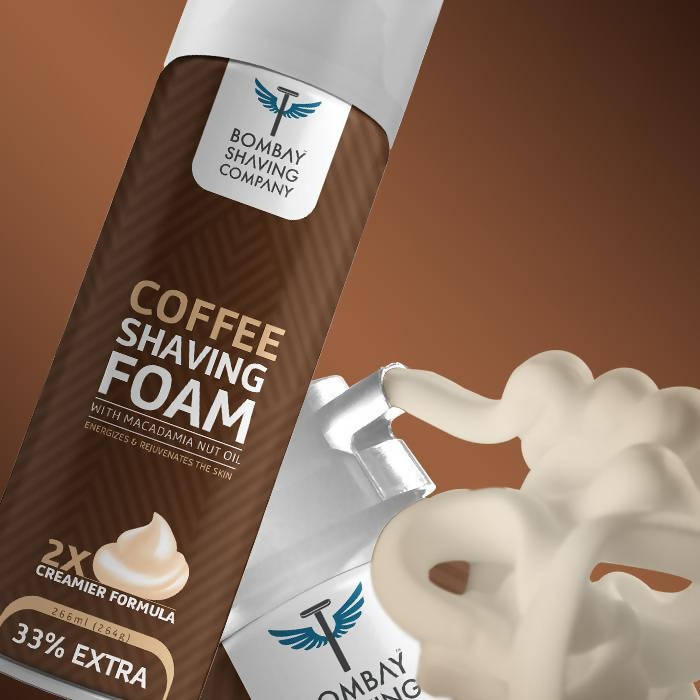 Bombay Shaving Company Coffee Shaving Foam with Macadamia Nut Oil Online