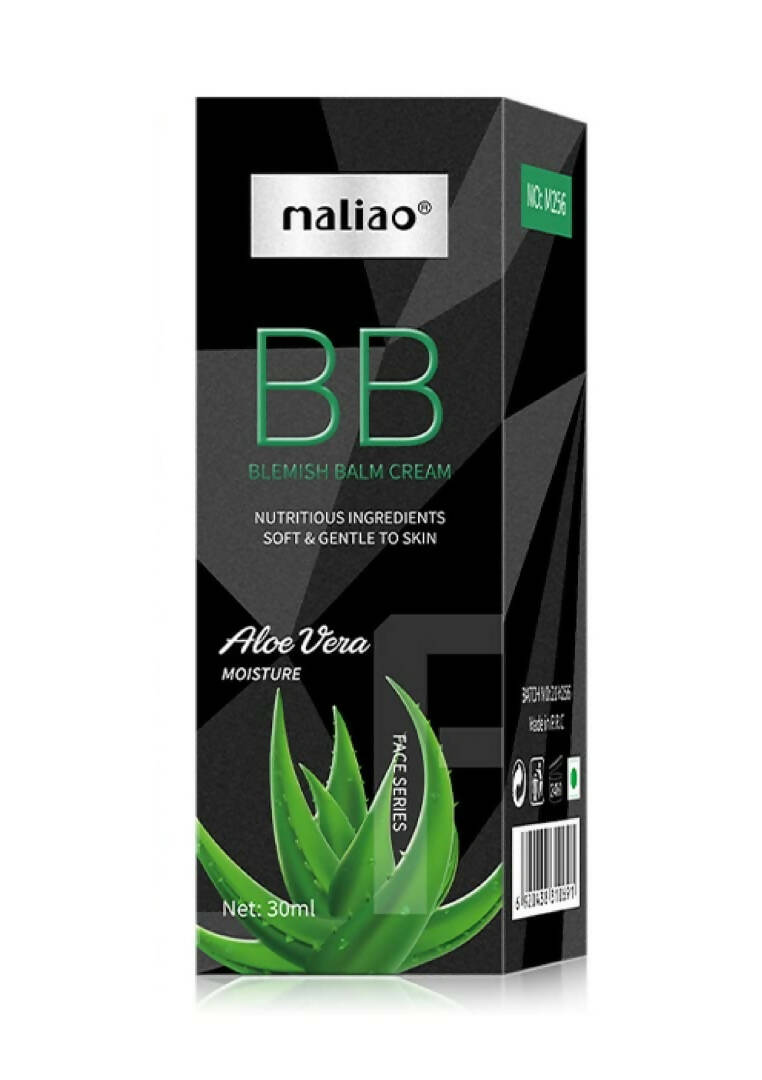 Maliao Professional Matte Look Bb Blemish Aloevera Balm Cream - Distacart