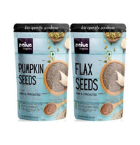 Thumbnail for Paiya Organics Pumpkin Seeds + Flax Seeds Combo - Distacart