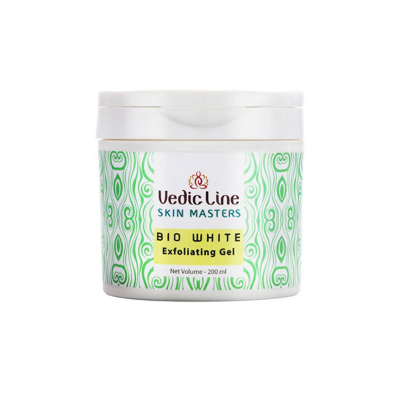 Vedic Line Skin Masters Bio White Exfoliating Gel Scrub - Distacart