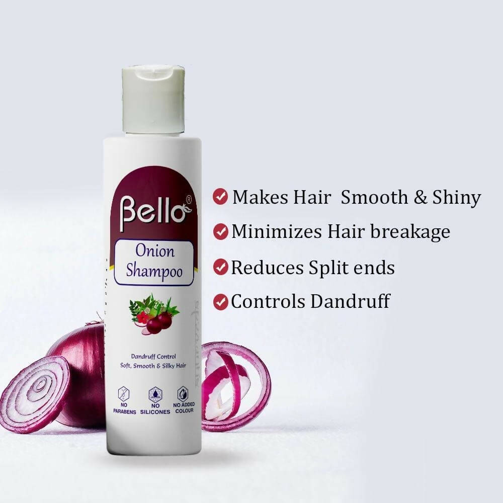 Bello Herbals Onion Shampoo - Distacart