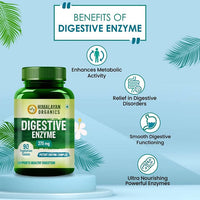 Thumbnail for Himalayan Organics Digestive Enzyme 375 mg Potent Enszyme Complex, 