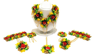 Flower Jewellery for Haldi
