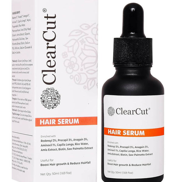 ClearCut Hair Growth Serum For Hair Fall Control - Distacart