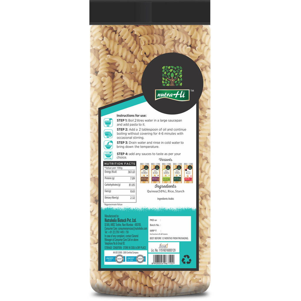 NutraHi Gluten-Free Pasta Rich Quinoa - Distacart