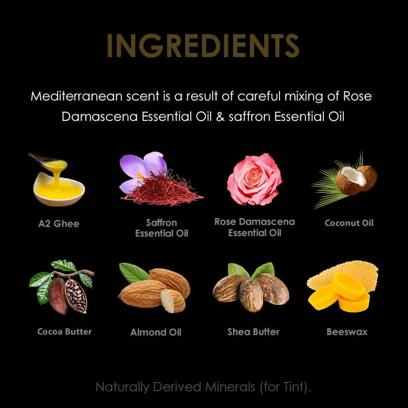 Kaumudi Handmade & 100% Natural 3in1 Lip Balm - Cherry Lip - Distacart