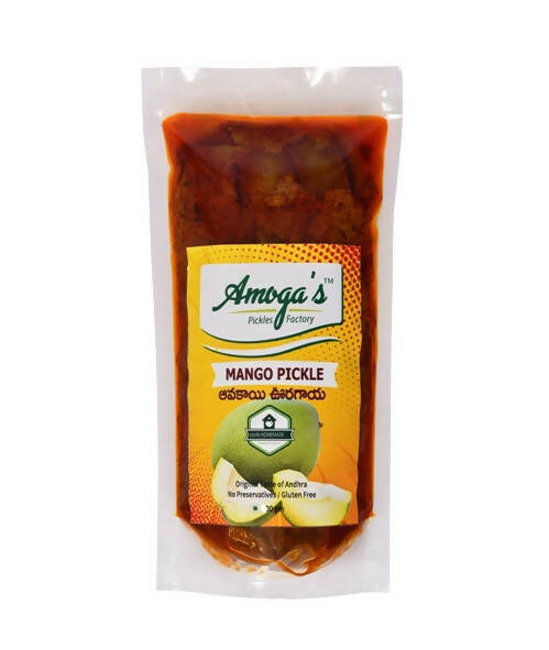 Amoga&#39;s Pickles Factory Andhra Authentic Mango Avakaya Pickle - Distacart