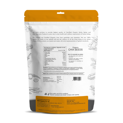 Just Jaivik Organic Chia Seeds - Distacart