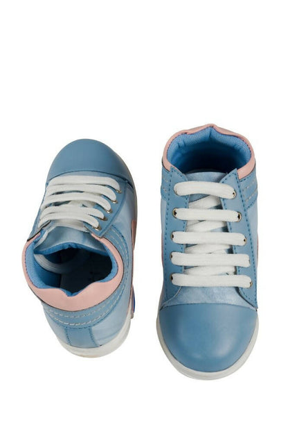 Tiny Bugs For Boys & Girls Party Wear Boots - Sky Blue - Distacart