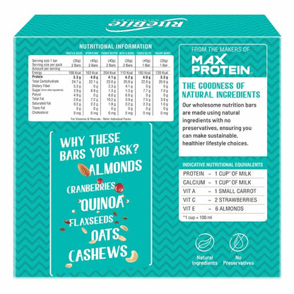 RiteBite Max Protein Nutrition Assorted Bars - Distacart