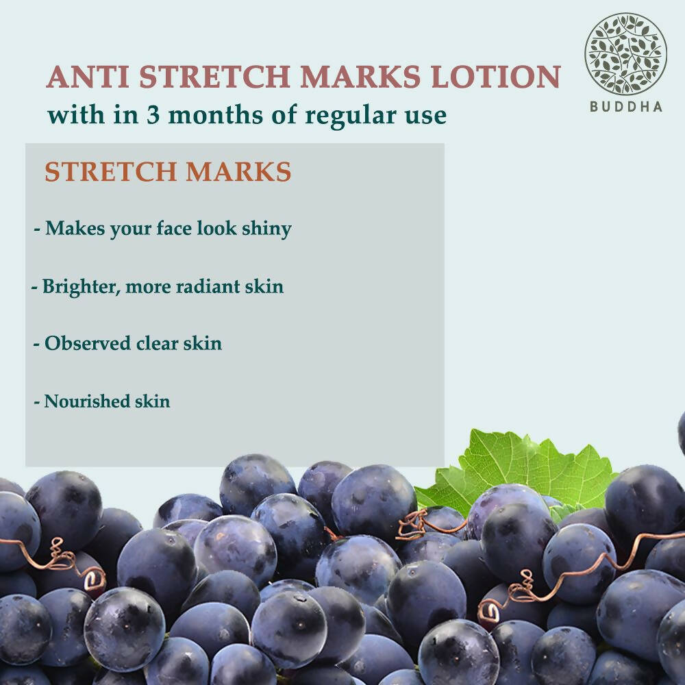 Buddha Natural Anti-Stretch Marks Body Lotion - Distacart