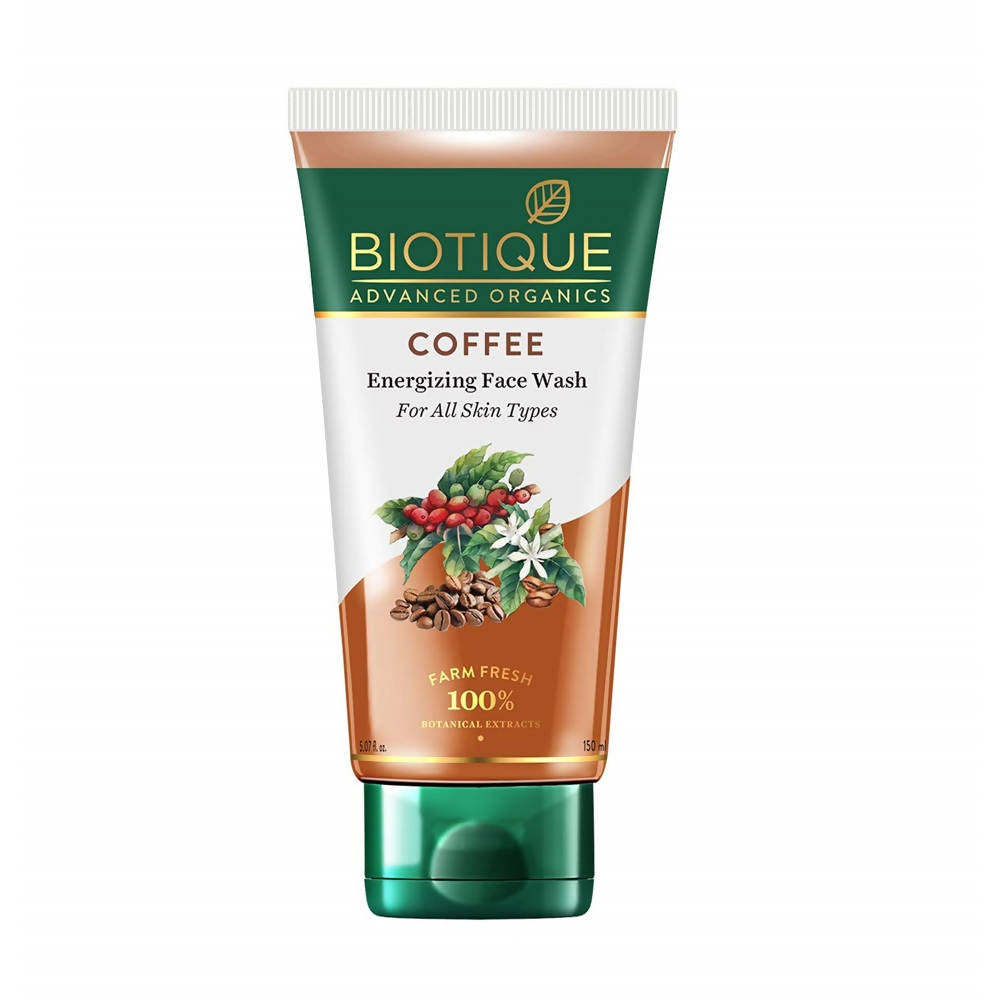 Biotique Advanced Organics Coffee Energizing Face Wash - Distacart